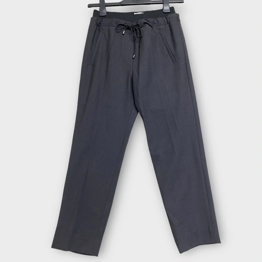 Brunello Cucinelli Women’s Pants Size 2 Wool Blend Twill Straight Leg Luxury NWT